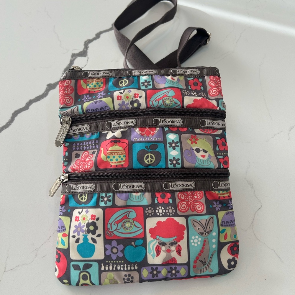 LeSportsac Colorful Patchwork Crossbody Bag
